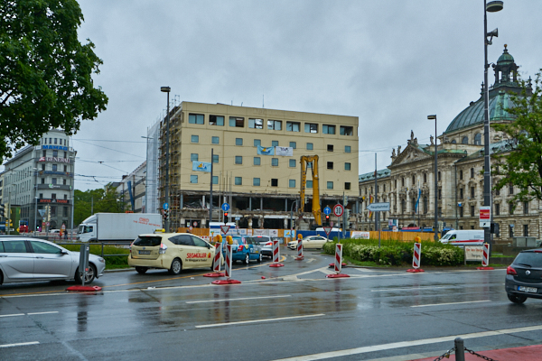 21.05.2019 - Hotel Königshof in München. Der Abriss