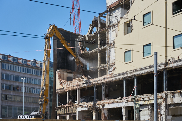 24.05.2019 - Abriss des Hotels Königshof München am Stachus