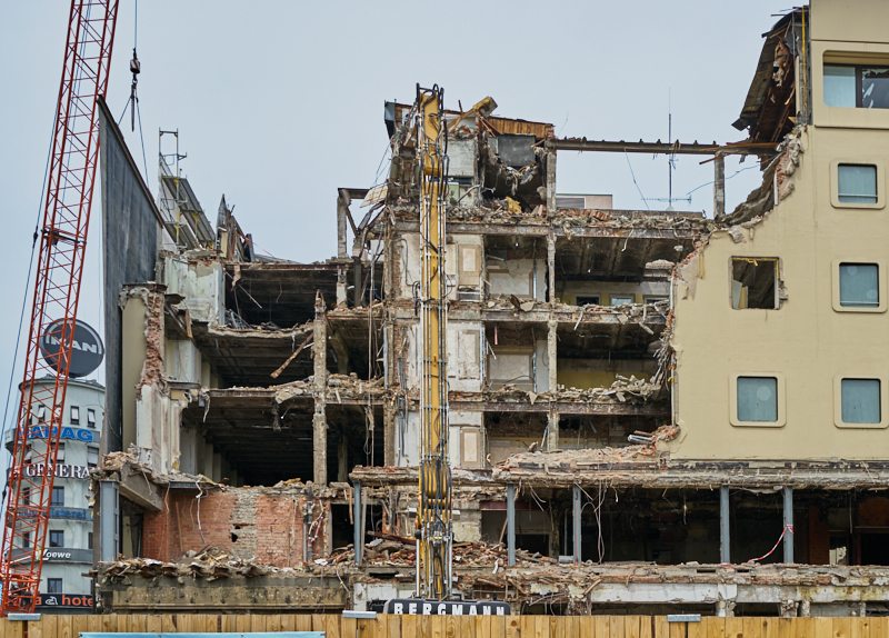 25.05.2019 - Abriss des Hotels Königshof München am Stachus