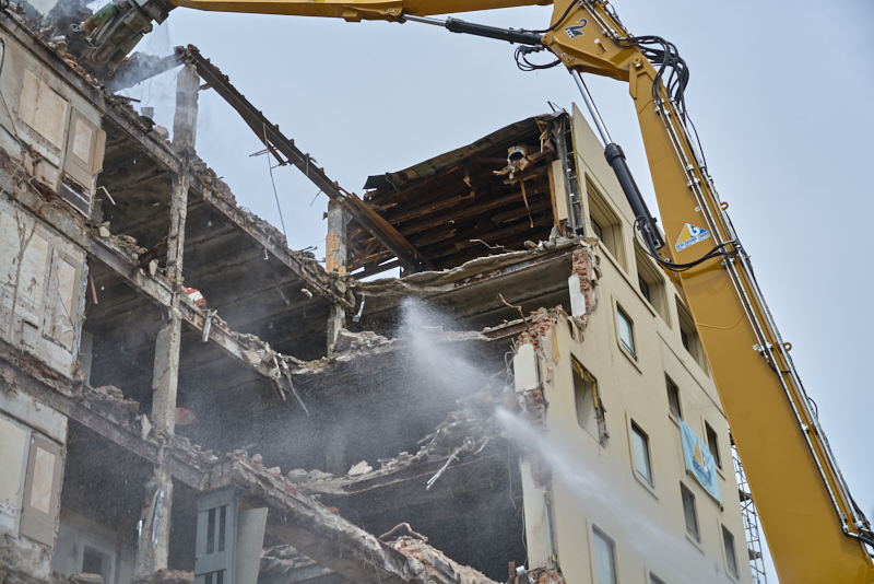 25.05.2019 - Abriss des Hotels Königshof München am Stachus