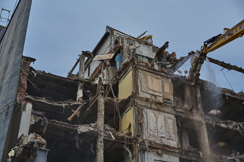 25.05.2019 - Abriss des Hotels Königshof München am Stachus