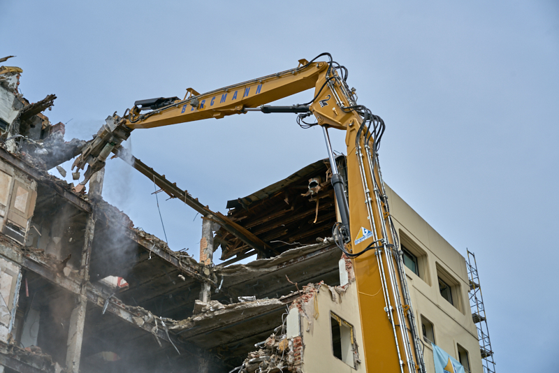 25.05.2019 - Abriss des Hotels Königshof München am Stachus