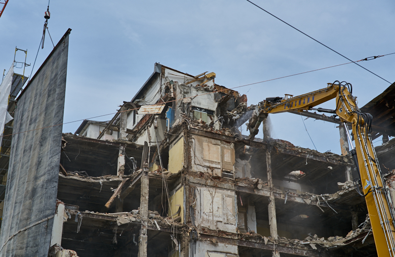 25.05.2019 - Abriss des Hotels Königshof München am Stachus
