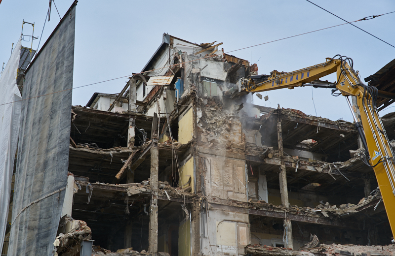 25.05.2019 - Abriss des Hotels Königshof München am Stachus