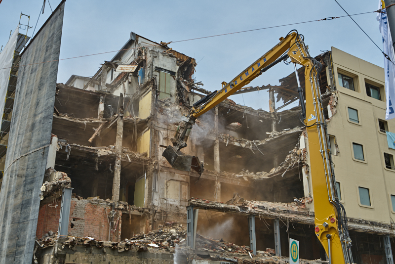 25.05.2019 - Abriss des Hotels Königshof München am Stachus