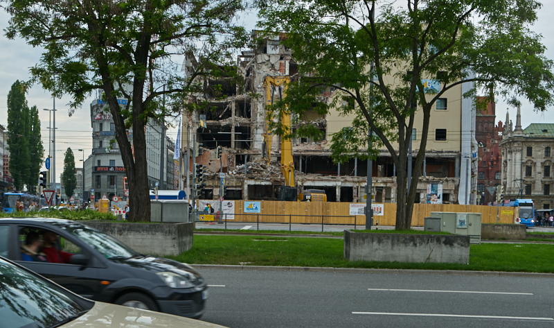 25.05.2019 - Abriss des Hotels Königshof München am Stachus