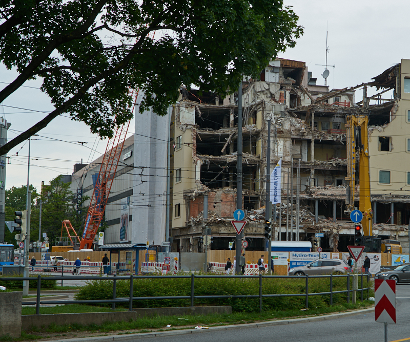 25.05.2019 - Abriss des Hotels Königshof München am Stachus
