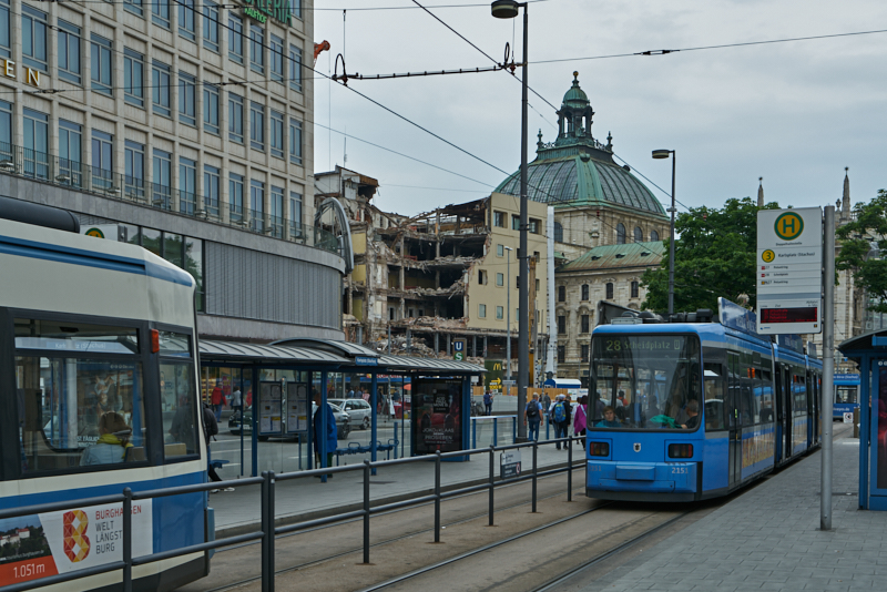 25.05.2019 - Abriss des Hotels Königshof München am Stachus