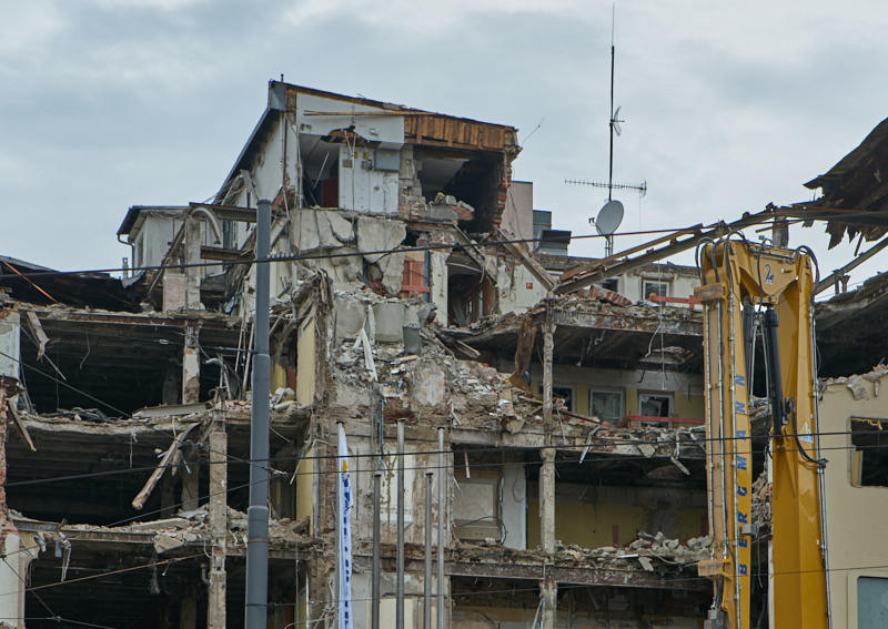25.05.2019 - Abriss des Hotels Königshof München am Stachus