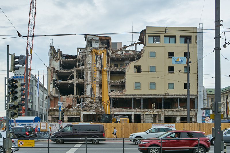 25.05.2019 - Abriss des Hotels Königshof München am Stachus