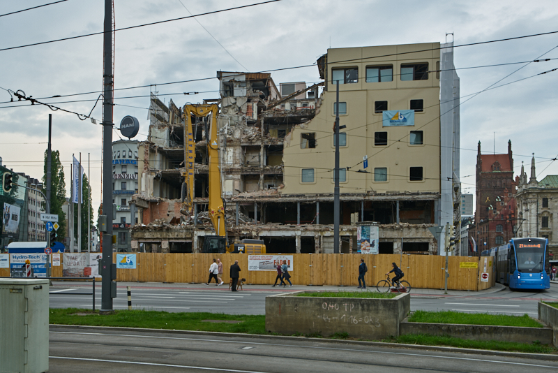 25.05.2019 - Abriss des Hotels Königshof München am Stachus
