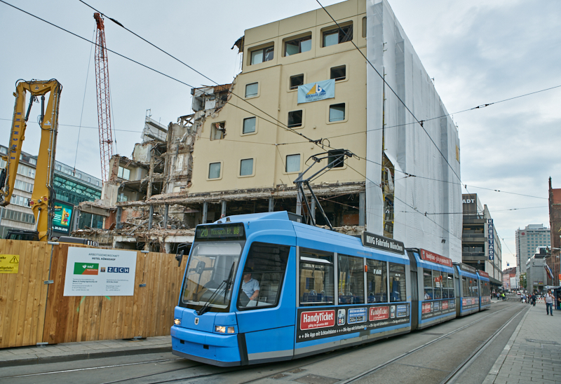 25.05.2019 - Abriss des Hotels Königshof München am Stachus