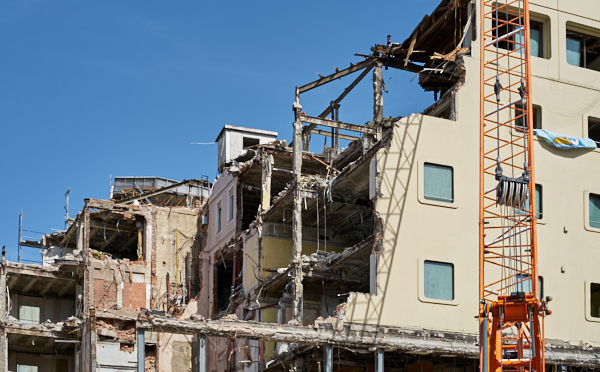17.06.2019 - Hotel Königshof. Der Abriss geht weiter