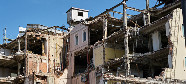 17.06.2019 - Hotel Königshof. Der Abriss geht weiter