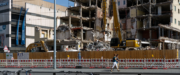 17.06.2019 - Hotel Königshof. Der Abriss geht weiter