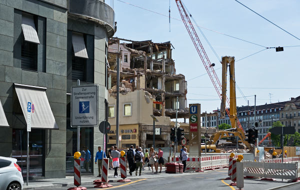 17.06.2019 - Hotel Königshof. Der Abriss geht weiter