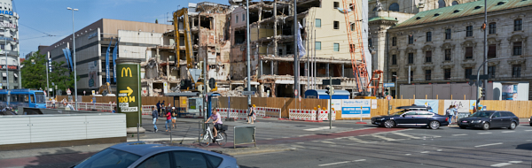 17.06.2019 - Hotel Königshof. Der Abriss geht weiter