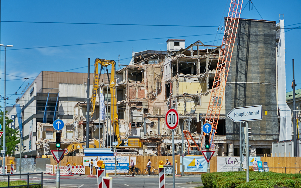 19.06.2019 - Abriss Hotel Königshof in München