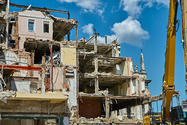 19.06.2019 - Abriss Hotel Königshof in München
