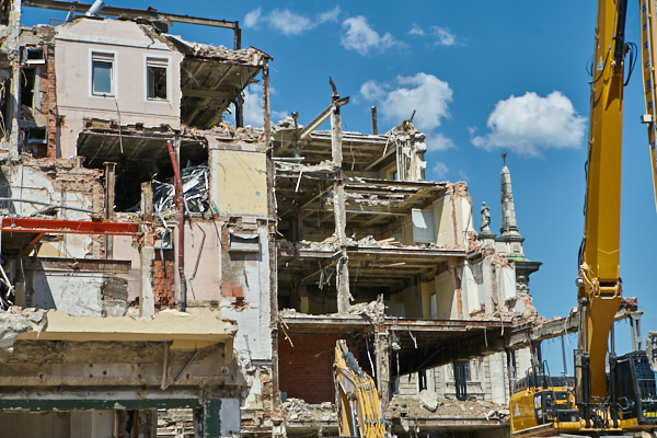 19.06.2019 - Abriss Hotel Königshof in München