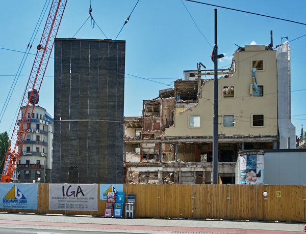 19.06.2019 - Abriss Hotel Königshof in München