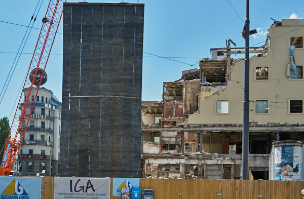 19.06.2019 - Abriss Hotel Königshof in München