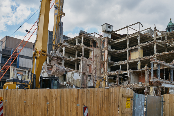 21.06.2019 - Abriss des Hotel Königshof München am Stachus