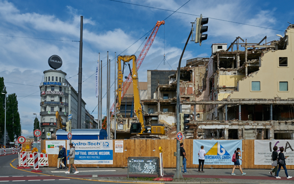 21.06.2019 - Abriss des Hotel Königshof München am Stachus