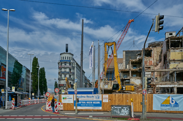 21.06.2019 - Abriss des Hotel Königshof München am Stachus