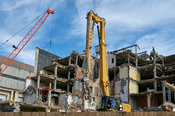 21.06.2019 - Abriss des Hotel Königshof München am Stachus