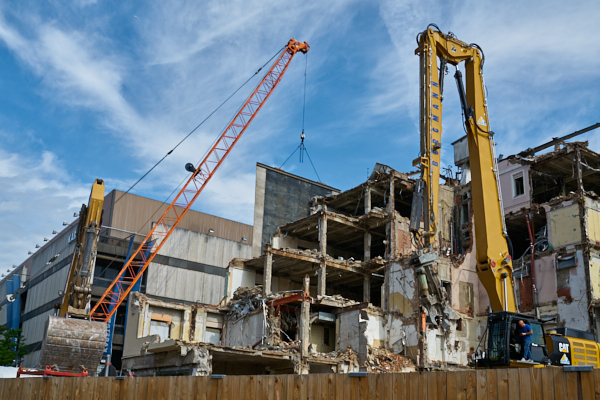 21.06.2019 - Abriss des Hotel Königshof München am Stachus