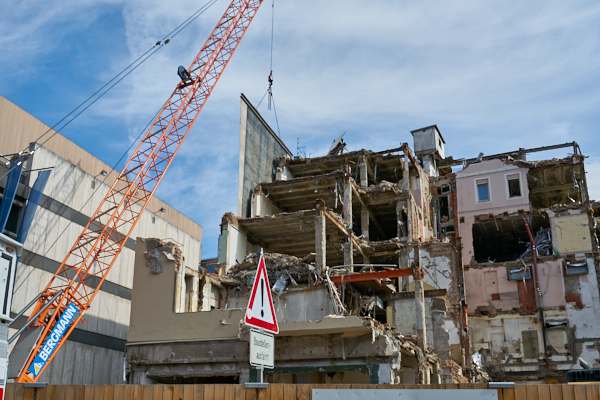 21.06.2019 - Abriss des Hotel Königshof München am Stachus