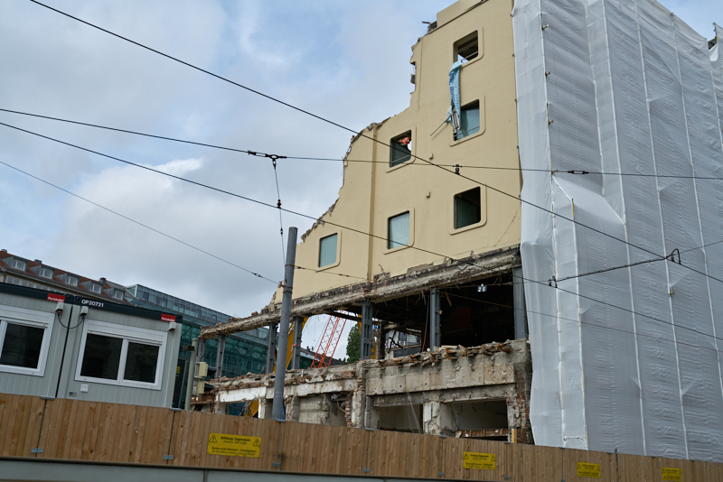 22.06.2019 - Abriss des Luxushotels Königshof am Stachus München
