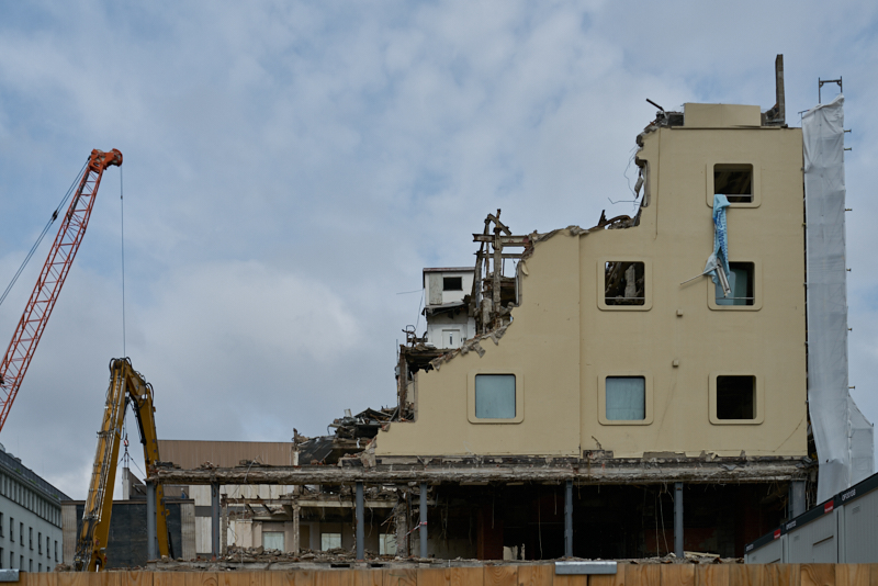 22.06.2019 - Abriss des Luxushotels Königshof am Stachus München