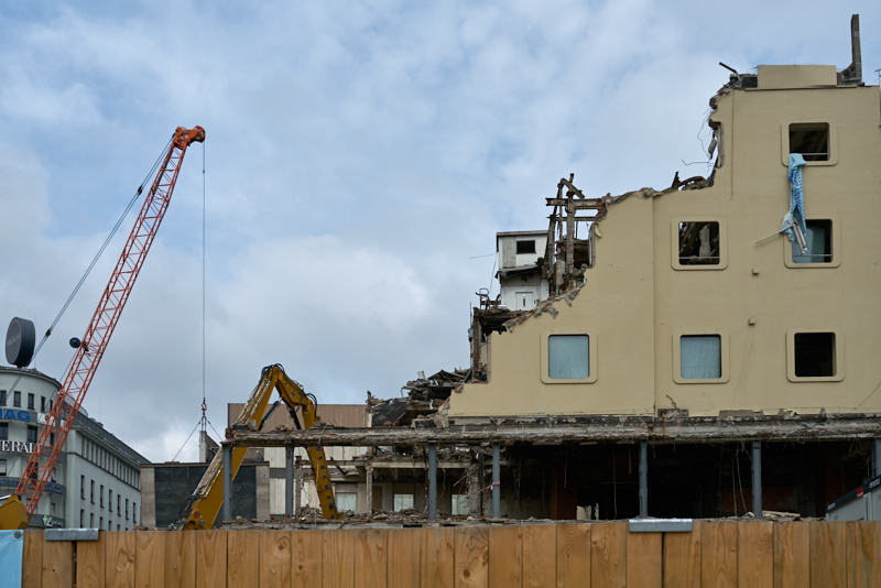 22.06.2019 - Abriss des Luxushotels Königshof am Stachus München