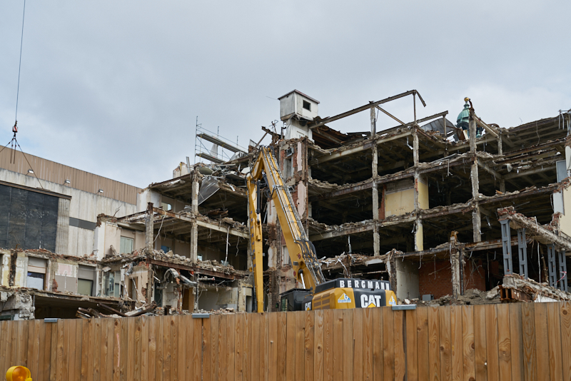 22.06.2019 - Abriss des Luxushotels Königshof am Stachus München