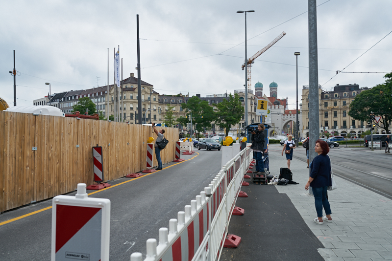 22.06.2019 - Abriss des Luxushotels Königshof am Stachus München