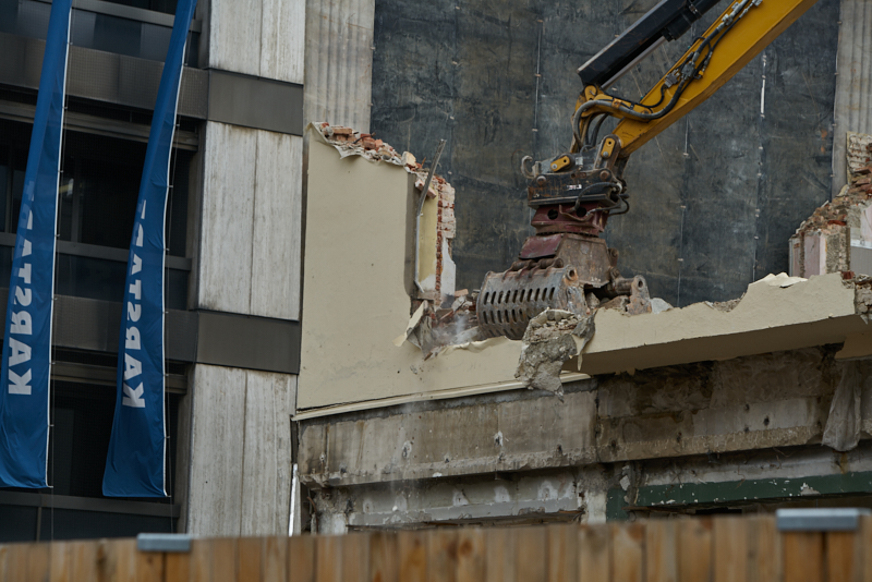 22.06.2019 - Abriss des Luxushotels Königshof am Stachus München