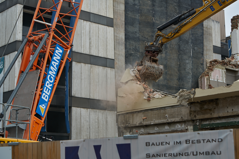 22.06.2019 - Abriss des Luxushotels Königshof am Stachus München