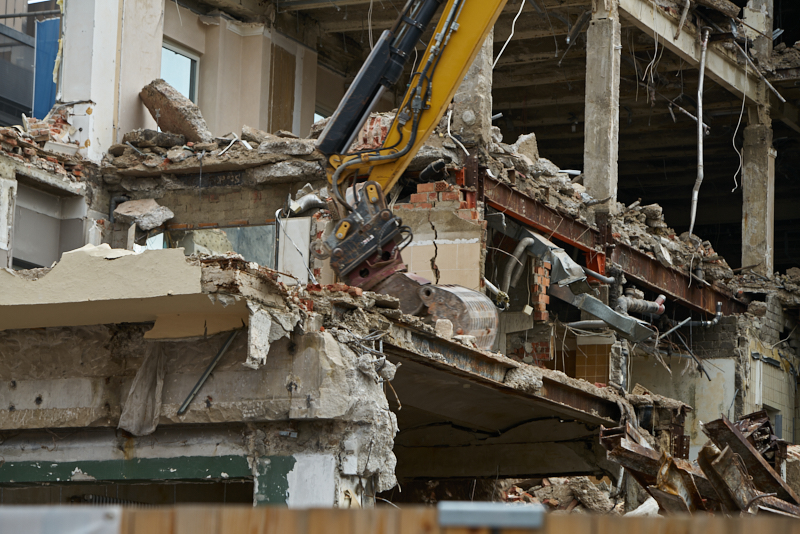22.06.2019 - Abriss des Luxushotels Königshof am Stachus München