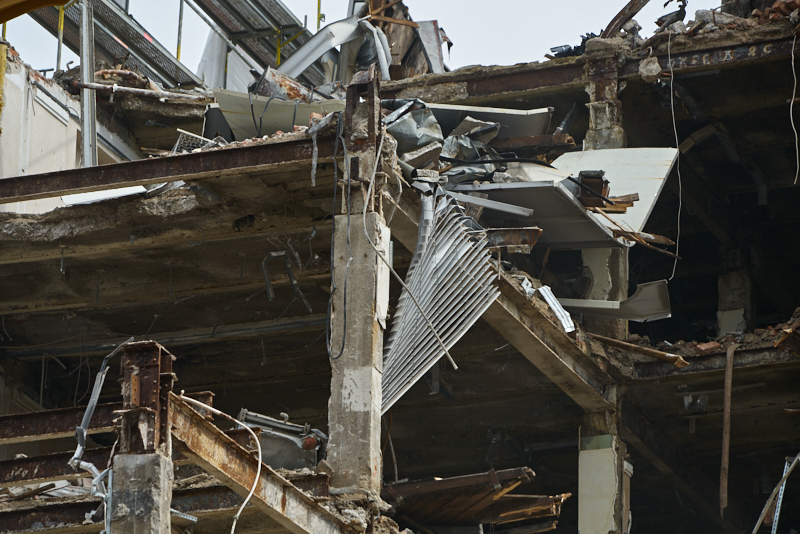 22.06.2019 - Abriss des Luxushotels Königshof am Stachus München