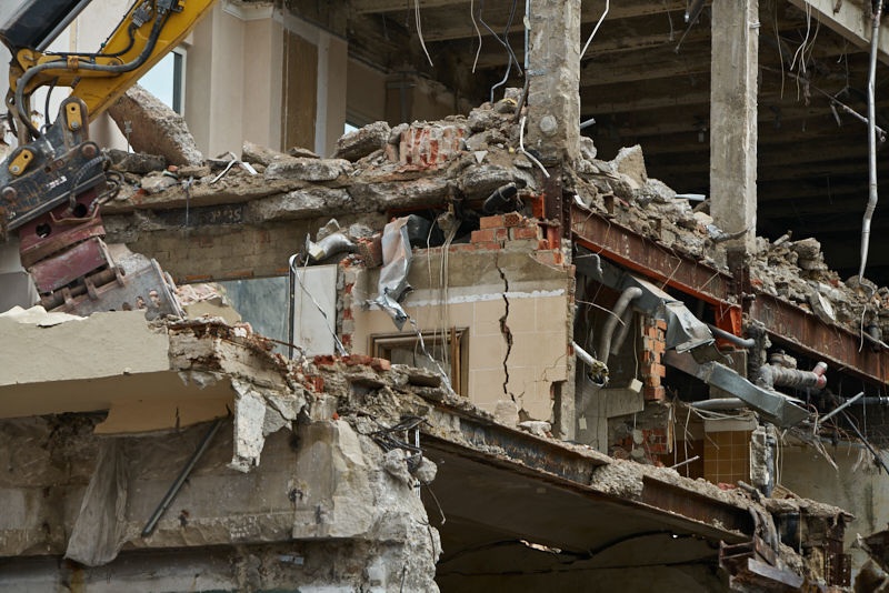 22.06.2019 - Abriss des Luxushotels Königshof am Stachus München