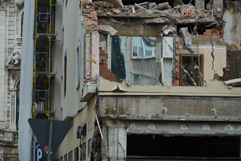 22.06.2019 - Abriss des Luxushotels Königshof am Stachus München