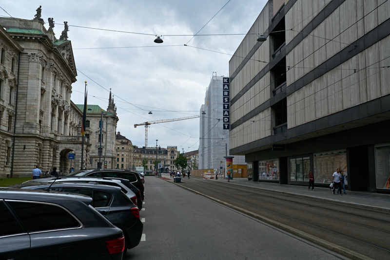 22.06.2019 - Abriss des Luxushotels Königshof am Stachus München