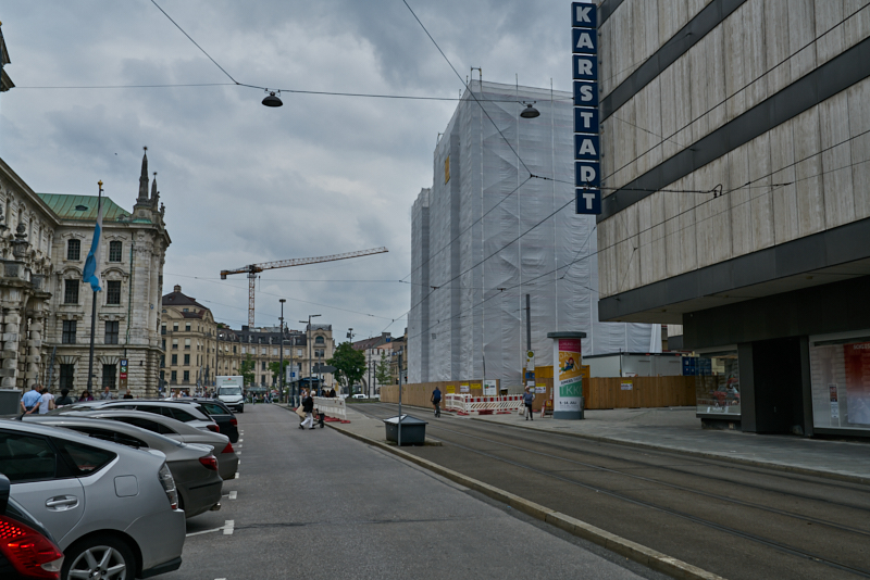 22.06.2019 - Abriss des Luxushotels Königshof am Stachus München