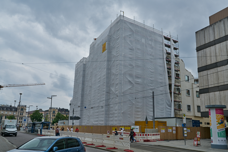 22.06.2019 - Abriss des Luxushotels Königshof am Stachus München
