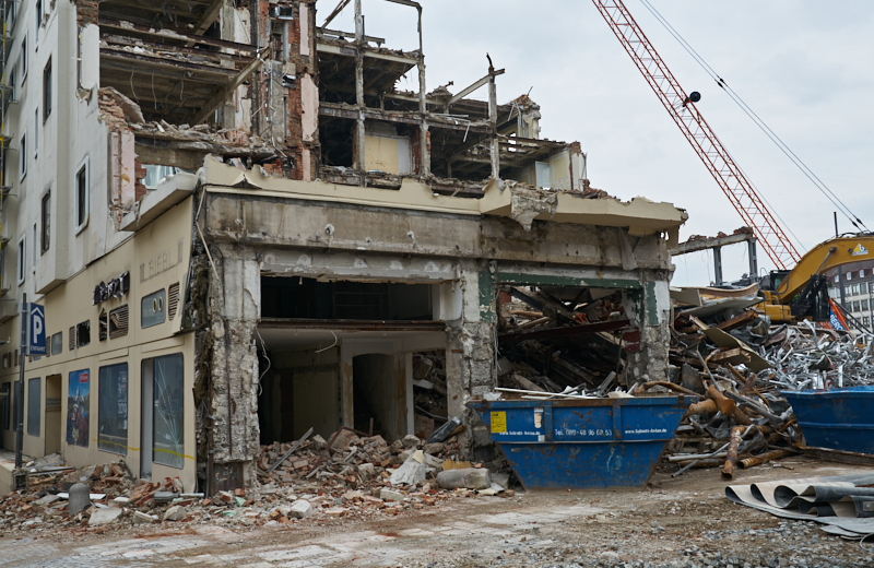 22.06.2019 - Abriss des Luxushotels Königshof am Stachus München
