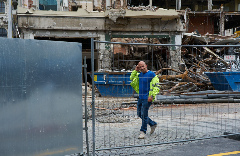 22.06.2019 - Abriss des Luxushotels Königshof am Stachus München