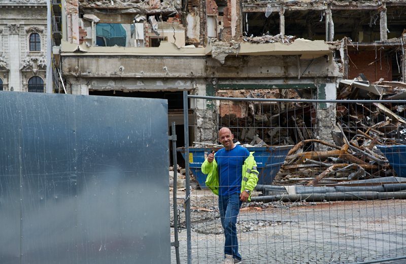 22.06.2019 - Abriss des Luxushotels Königshof am Stachus München