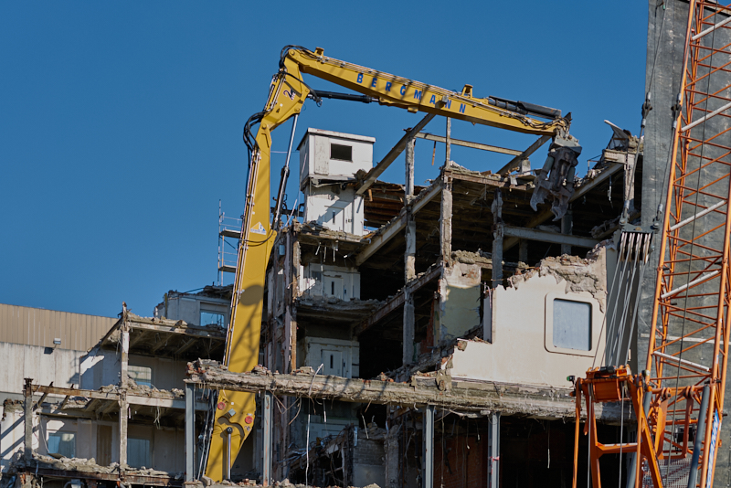 24.06.2019 - Der Abriss des Hotels Köniogshof München am Stachus